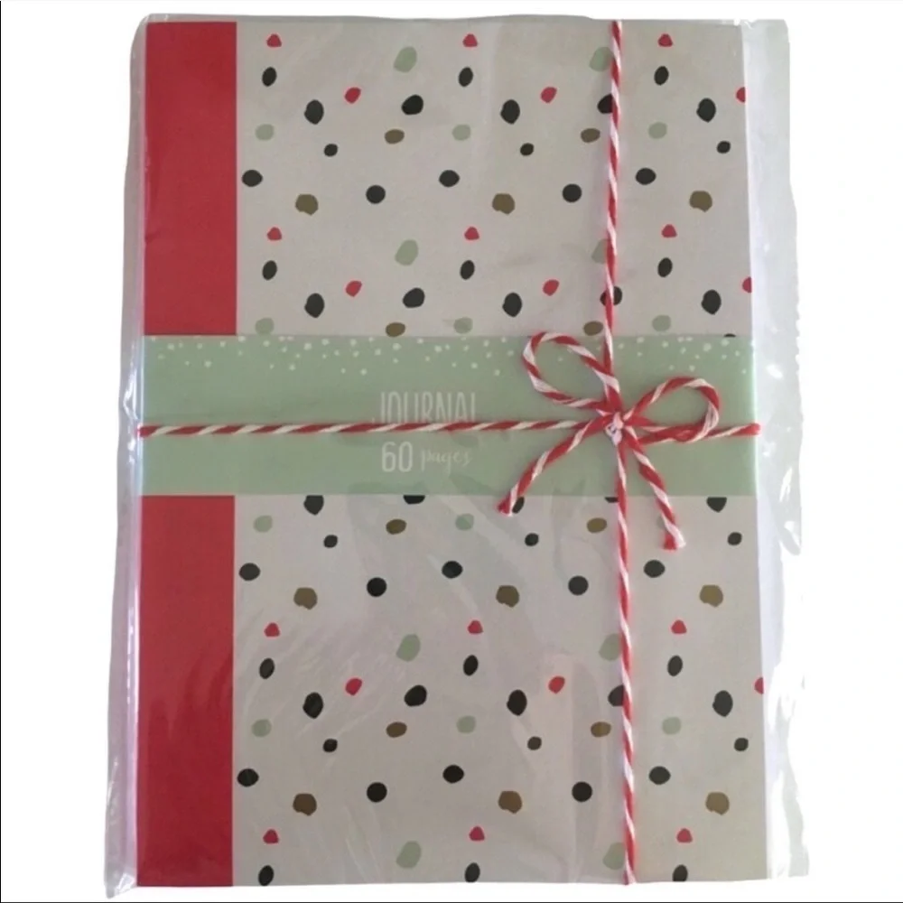 Christmas Dots Stationery Planner Accessories Page Flags Journal Pens Holiday